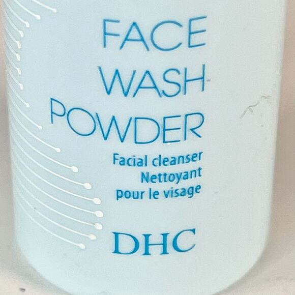 DHC Face Wash Powder Facial Cleanser Gently Exfoliate Japan Travel .53oz 15g New - Picture 2 of 4